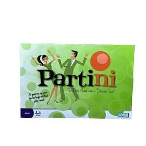 Parker Brothers Partini Drinking Game Party Game With A Delicious Taste